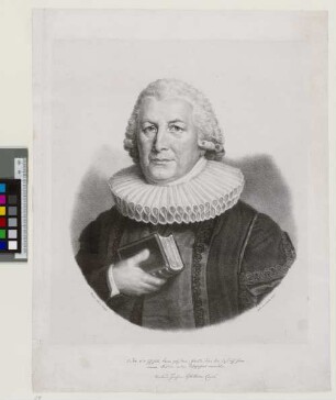 [Bildnis von Nicolaus Joachim Guilliam Evers]