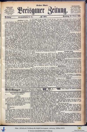 25.10.1896 (Erstes Blatt)