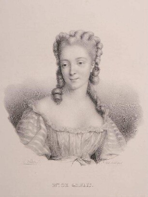 Bildnis von Comtesse de Genlis (1746-1830)