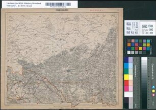 [Topographische Karte 1 : 80.000 von Rheinland und Westfalen-Generalstabskarte -]. Bocholt. 12. LF 24° B 51°45'. Aufgenommen vom Königl. Preuss. Generalstab 1842-43. Der Preuss. Theil gravirt von Arends un Schönknecht 1844, das Fremdh. Gebiet gravirt von Hindersin 1856, Nachträge 1868.