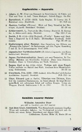 Gemälde neuerer Meister (Nr. 12-78)