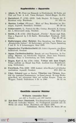 Gemälde neuerer Meister (Nr. 12-78)