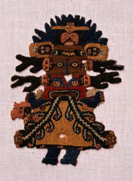 Embroidered figure