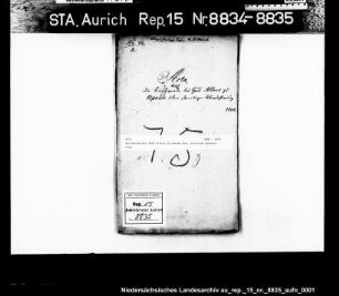 Beschwerde des Gerd Albers zu Upende über streitige Abwässerung