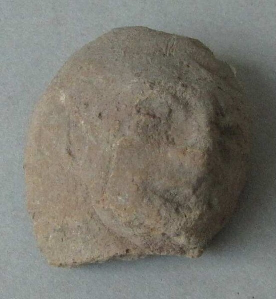 Clay head (fragment)