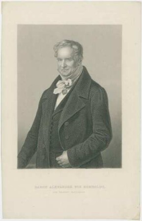 BARON ALEXANDER VON HUMBOLDT.