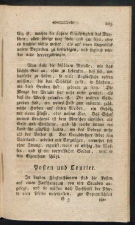 Posten und Courier.