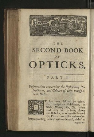The second book of opticks.