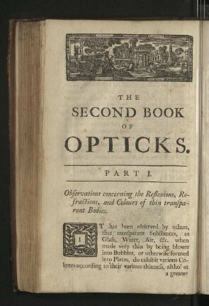 The second book of opticks.