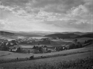 Sosa, Blick über den nördlichen Ortsteil nach Südwesten