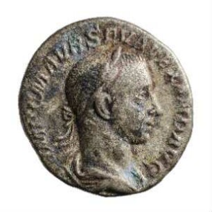 Münze, Denar, 227 n. Chr.