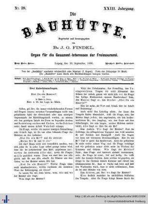 Nr. 38, 18. September 1880