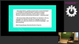 Breaking Down Language Barriers: Localizing for access, activism and preservation