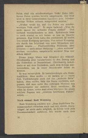 Noch einmal: Rudi Weinberg