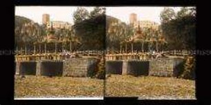 Burgruine Rauenstein und Holzrechenbrücke in Baden bei Wien