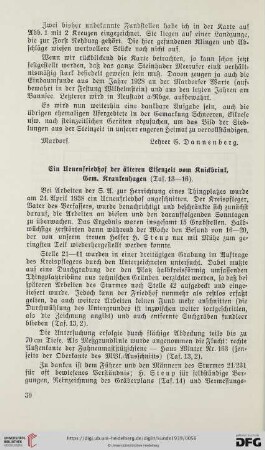 Ein Urnenfriedhof der älteren Eisenzeit von Knickbrink, Gem. Krankenhagen