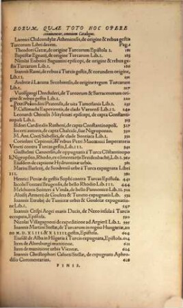 Laonici Chalcondylae Atheniensis, de origine Et Rebvs Gestis Tvrcorum Libri Decem