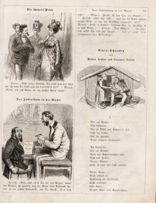 "Die theuere Frau" "Das Judenthum in der Musik" "Alpen-Schnacken"