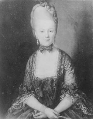 Bildnis der Henriette Caroline von Carlowitz
