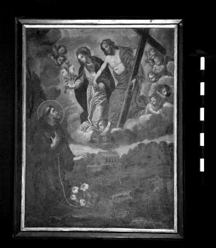 Der heilige Franziskus erbittet den Portiunkulaablaß