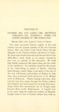 Chapter VI. Fathers Huc and Gabet ...