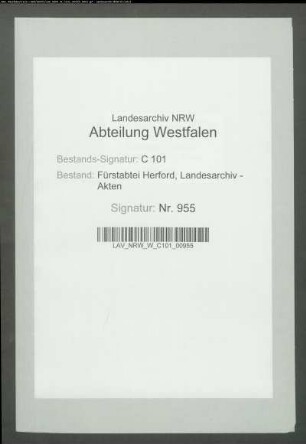 Tönnies-Erbe unterm Brinke (Bermbeck, Ksp. Hiddenhausen)