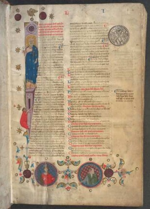 Stadtbibliothek Nürnberg mit Wappen des Kirchenpflegers Lukas Friedrich Behaim von Schwarzbach