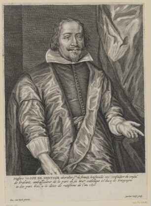 Bildnis des Iosse de Hertoge