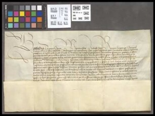 Butzbach: Ordinatio Berthold Archiepiscopi Moguntini quod perpetuis futuris temporibus singulis annis Prepositus et Capitulum St. Marcy in Butzbac...
