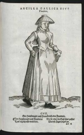 Ancilla Gallica Sive Flandrica.