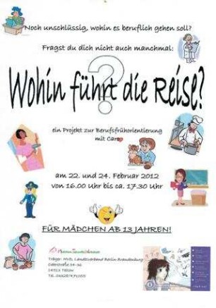 MädchenZunkunftsWerkstatt Veranstaltungen 2012
