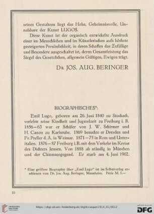 Biographisches