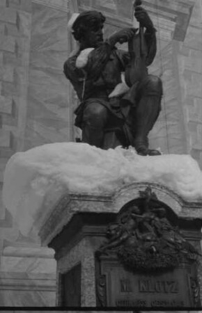 Mittenwald: Geigenbauer Klotz Denkmal