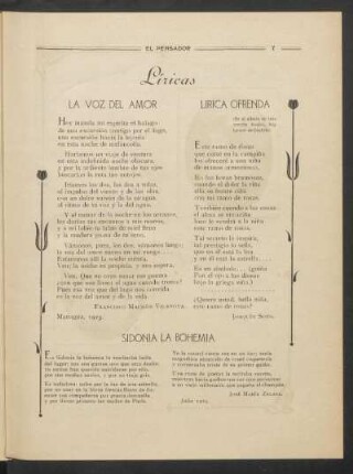 La voz del amor