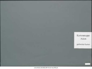 Vorder-Asien, (bis zum Indus) ganz und größere Teile : 1804-1900 : Kartensammlung