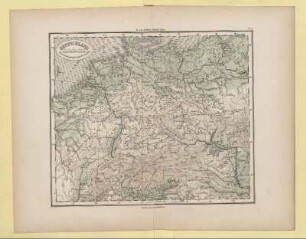Deutschland. Oro - hydrographische Übersicht