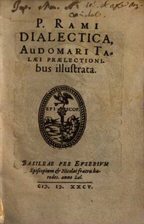 P. Rami Dialectica