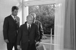 Bad Krozingen: Bundesarbeitsminister Katzer; im Sanatorium