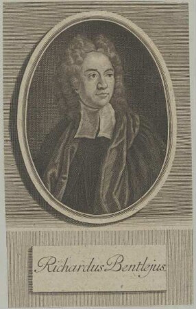 Bildnis des Richardus Bentlejus