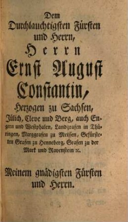 Christian Reicharts, E. Hochedl. Raths andern Rathsmeisters ... Land- und Garten-Schatzes ... Theil, 5. Von vieljähriger Nutzung der Aecker ohne Brache und wiederholte Düngung, Wobey zugleich eine Anweisung die Korn- und Hülsen-Früchte, nebst dem Hanfe, Flachse und einigen Klee-Gewächsen, zu erbauen, gegeben und mit Kupfern erläutert worden