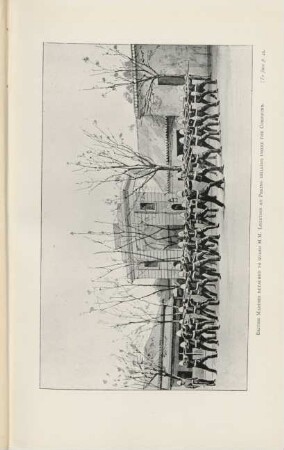 British marines detached to guard H.M. legation at Peking drilling inside the compond