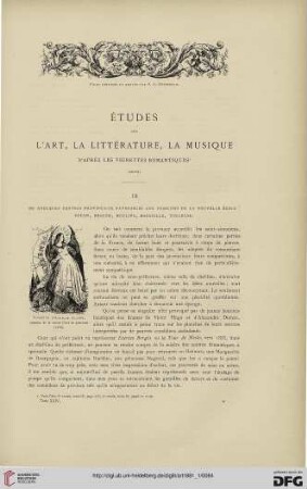 7: Études sur l'art, la littérature, la musique d'après les vignettes romantiques, [3]