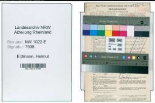 Entnazifizierung Helmut Eidmann , geb. 06.02.1912 (Assessor)