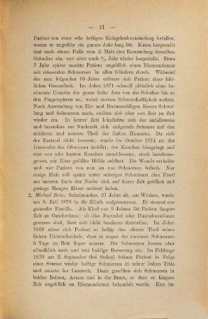 Über Knochenabscesse