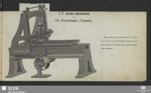I. F. Hobel-Maschine