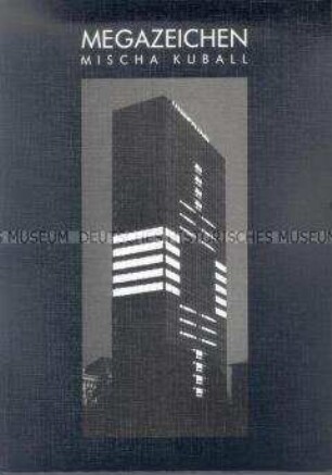 Werbeschrift zum Projekt Architektur als Skulptur (deutsch/englisch)