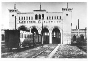 140 Jahre Bayerischer Bahnhof in Leipzig: Endbahnhof der Sächsisch-Bayerischen Eisenbahn im Jahre 1928
