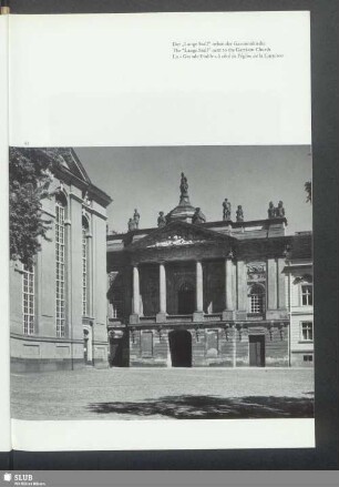 Der "Lange Stall" neben der Garnisonkirche