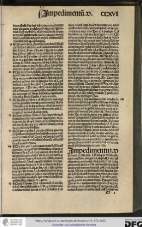 Impedimentum [matrimonii] v dicitur votum scilicet castitatis, unde nota quod omne votum castitatis emissum obligat ad id quod est...