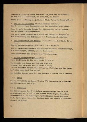 3. Hinweise zur methodischen Gestaltung des Unterrichts